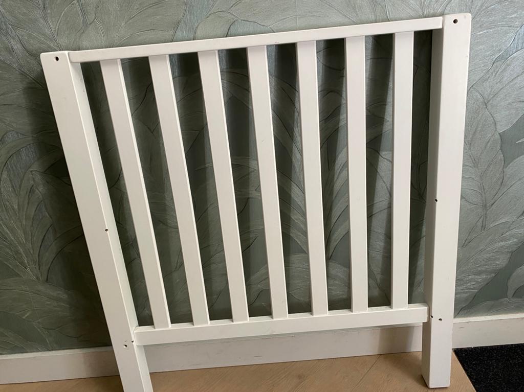 Babybox, Kinderen en Baby's, Boxen, Ophalen, Zo goed als nieuw, Rechthoekig, In hoogte verstelbaar