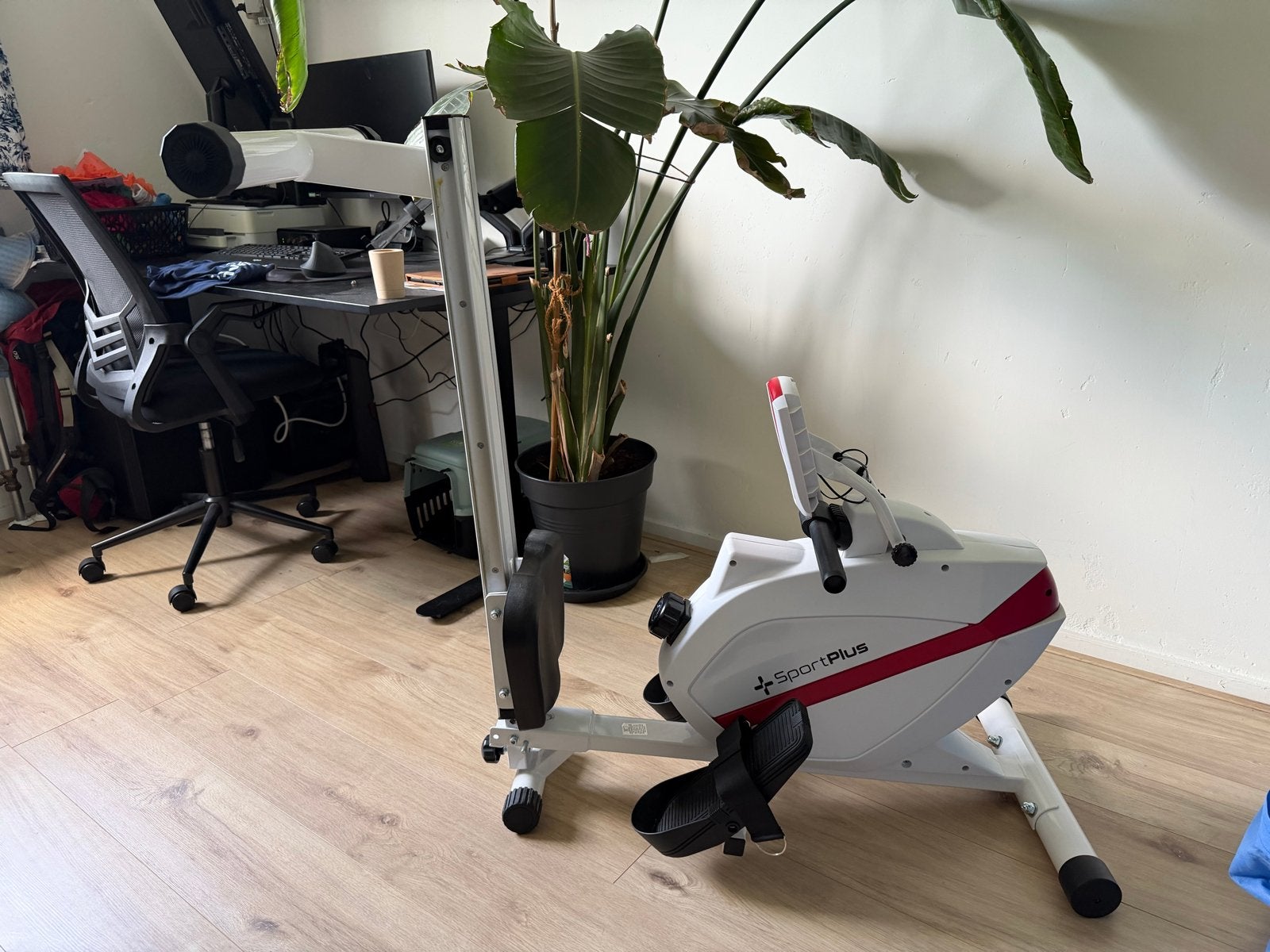 SportPlus SP-MR-008 - Zo goed als nieuw, Sport en Fitness, Fitnessapparatuur, Ophalen, Armen, Zo goed als nieuw, Metaal