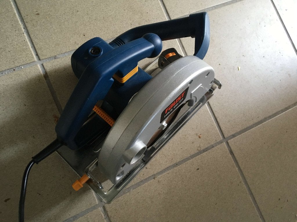Faust HKS 66-01 Handcirkelzaag - 1100W, max 63mm, Cirkelzaag, 600 tot 1200 watt, Ophalen of Verzenden, 30 tot 70 mm