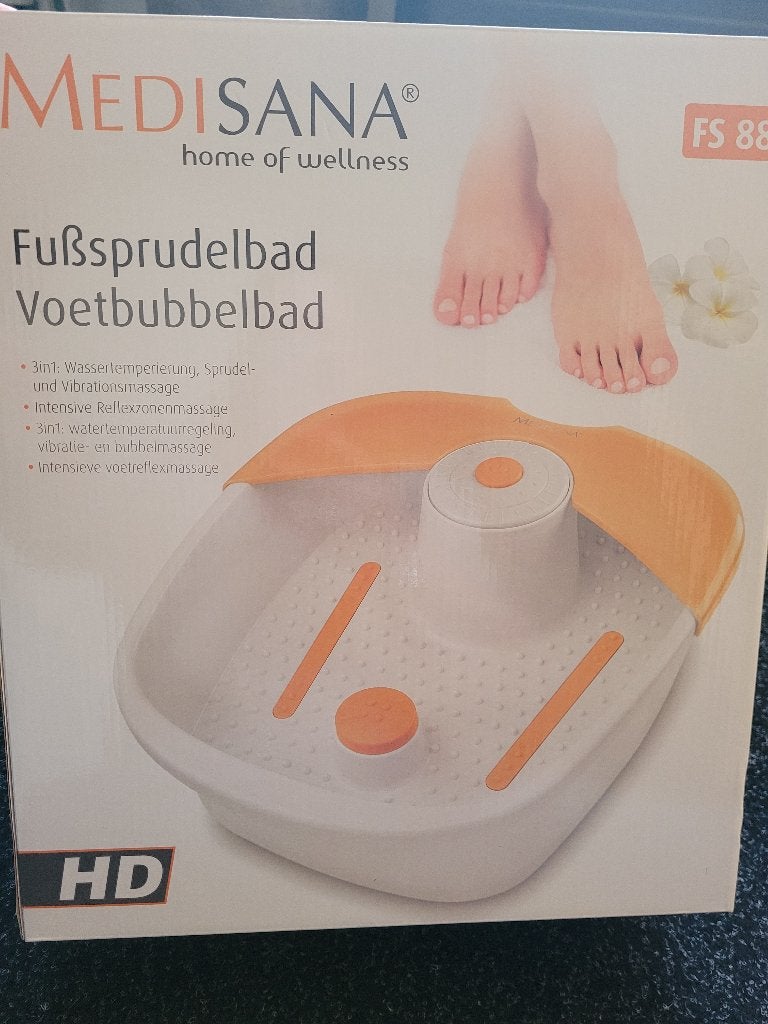 Medisana voetbubbelbad, Ophalen of Verzenden, Nieuw, Overige typen
