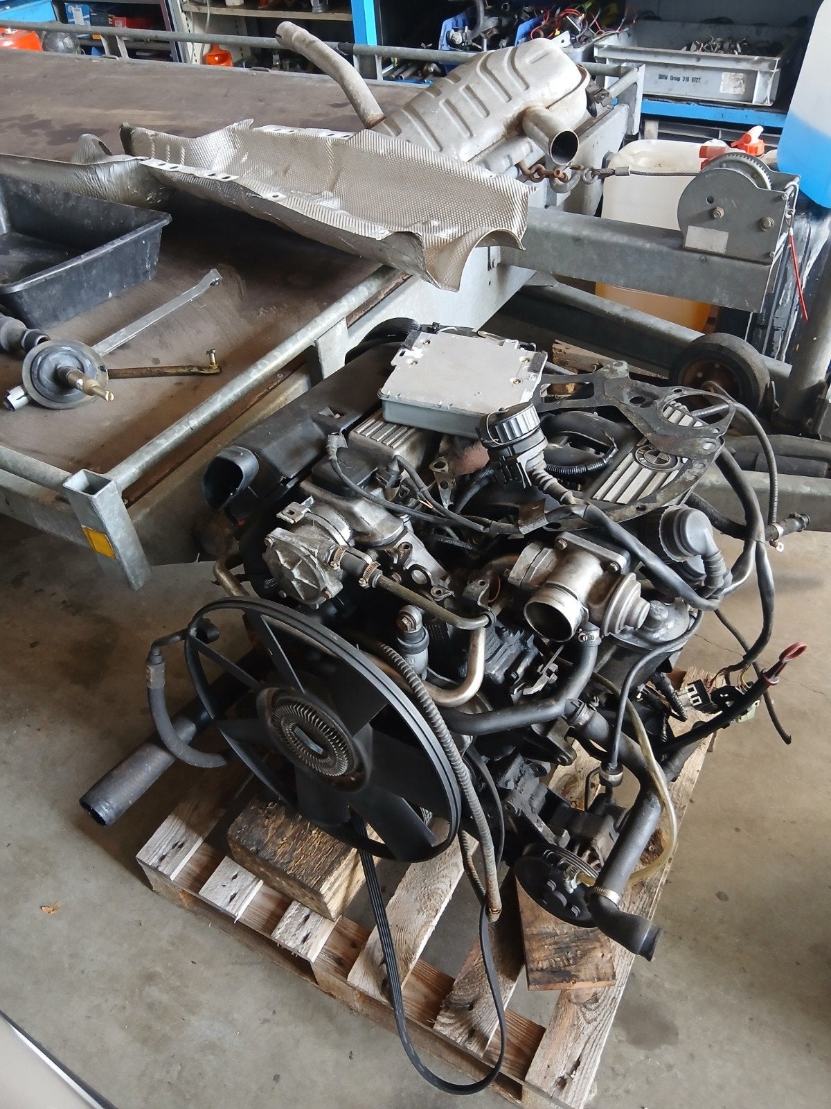bmw e36 diesel tds, Auto-onderdelen, Motor en Toebehoren, Ophalen, BMW