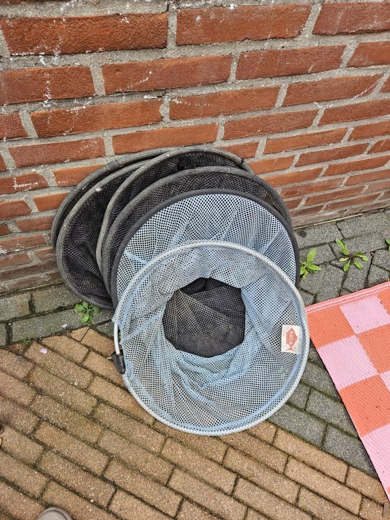 Visnetten / Fuiken - Diverse maten, Watersport en Boten, Ophalen, Gebruikt, Net of Fuik