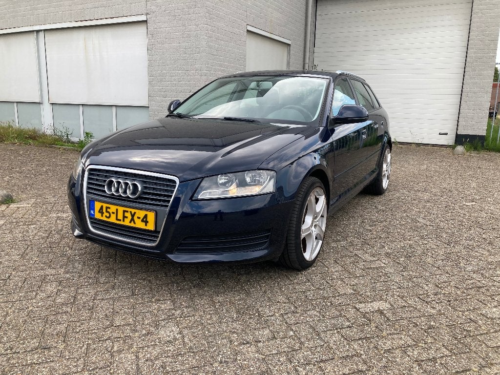 Audi A3 1.4 Tfsi 92KW Sportback 2010 Blauw Cc,Navi,Pdc,.., Voorwielaandrijving, 680 kg, 4 cilinders, Blauw