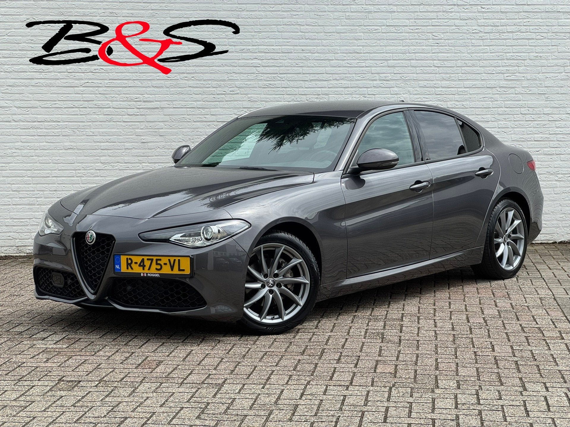 Alfa Romeo Giulia 2.0T Sprint Leder elektrisch+verwarmd Stuu, Auto's, Automaat, 745 kg, Achterwielaandrijving, 1600 kg