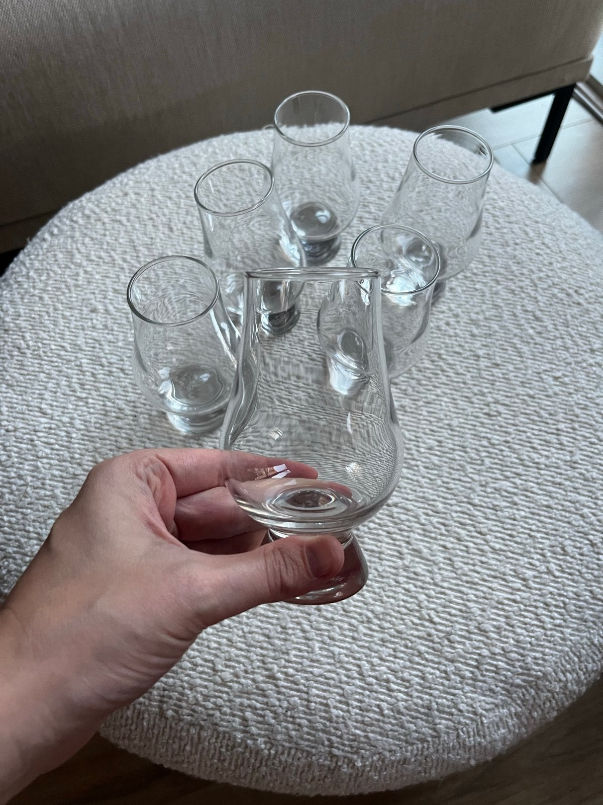 Set van 6 Glencairn whiskyglazen, Ophalen