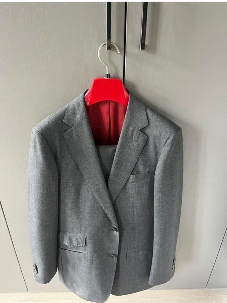 Suitsupply pak Maat 46 Pure Wool - Stijlvol en netjes, Ophalen of Verzenden, Zo goed als nieuw, Maat 46 (S) of kleiner, Grijs
