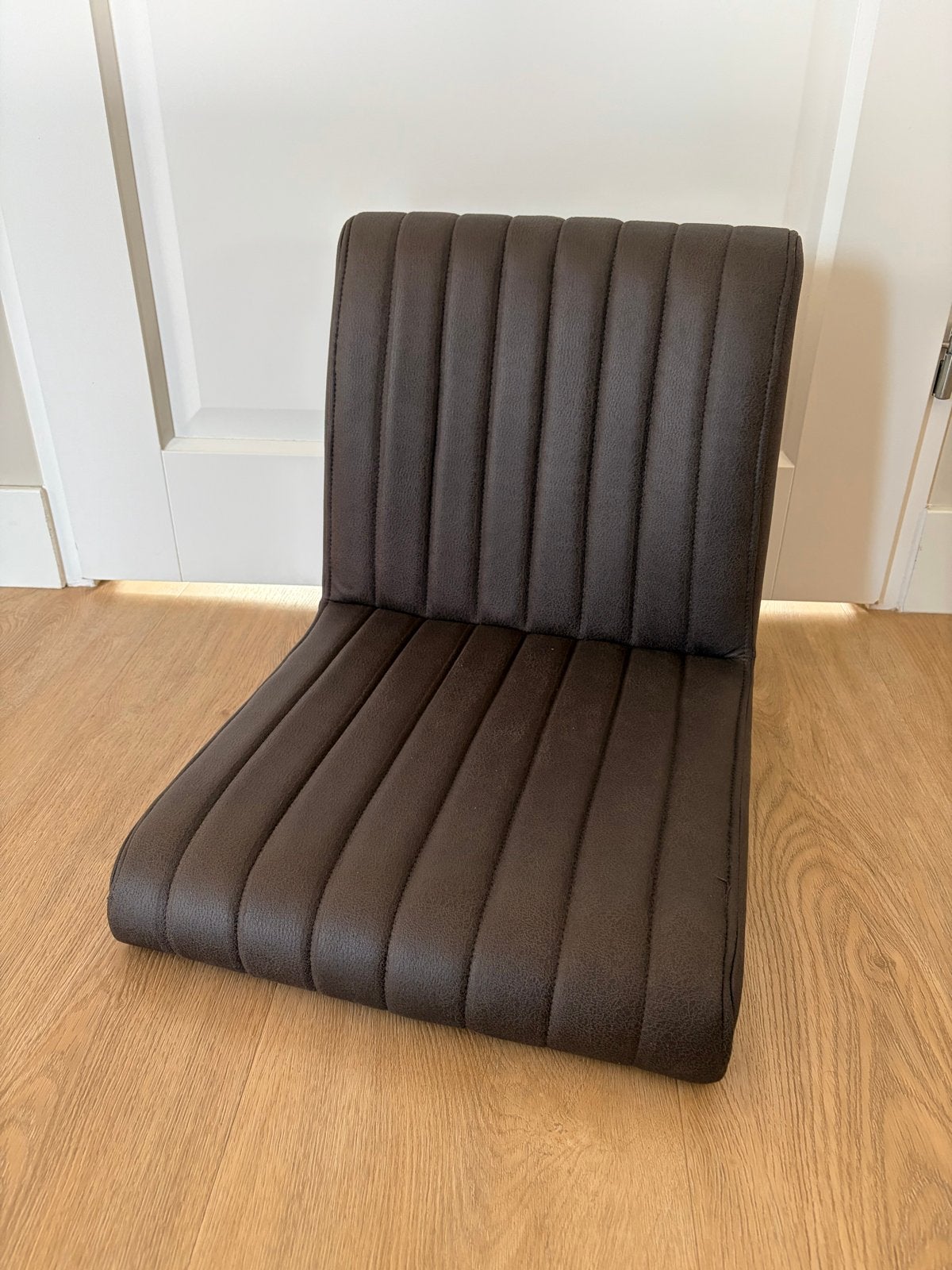 Nieuwe zitting voor LABEL51 Barstoel Milo - grijs Microfiber, Ophalen, Nieuw, Metaal, 90 cm of meer
