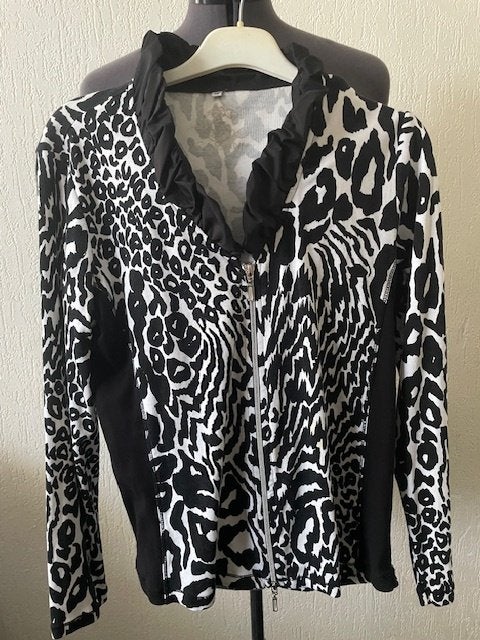 Print Vestje van Roberto Cavalli maat 38 / 40, Ophalen of Verzenden, Zo goed als nieuw, Maat 38/40 (M)