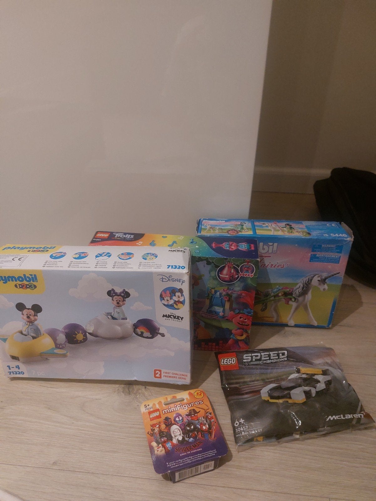 Diverse nieuwe speelgoedsets (Playmobil, Lego, Trolls), Ophalen, Nieuw, Overige merken