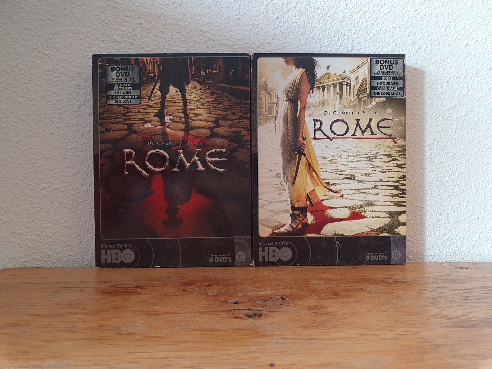 Rome, HBO, complete TV-serie, 11 DVD's, incl. extras,, Cd's en Dvd's, Dvd's | Tv en Series, Ophalen of Verzenden, Gebruikt, Actie en Avontuur
