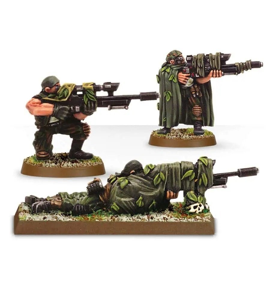Catachan Sniper Team, Verzenden, Zo goed als nieuw, Warhammer 40000, Figuurtje(s)