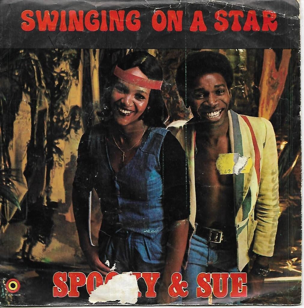 Spooky & Sue - Swinging on a star, Gebruikt, 7 inch, Single, Ophalen of Verzenden