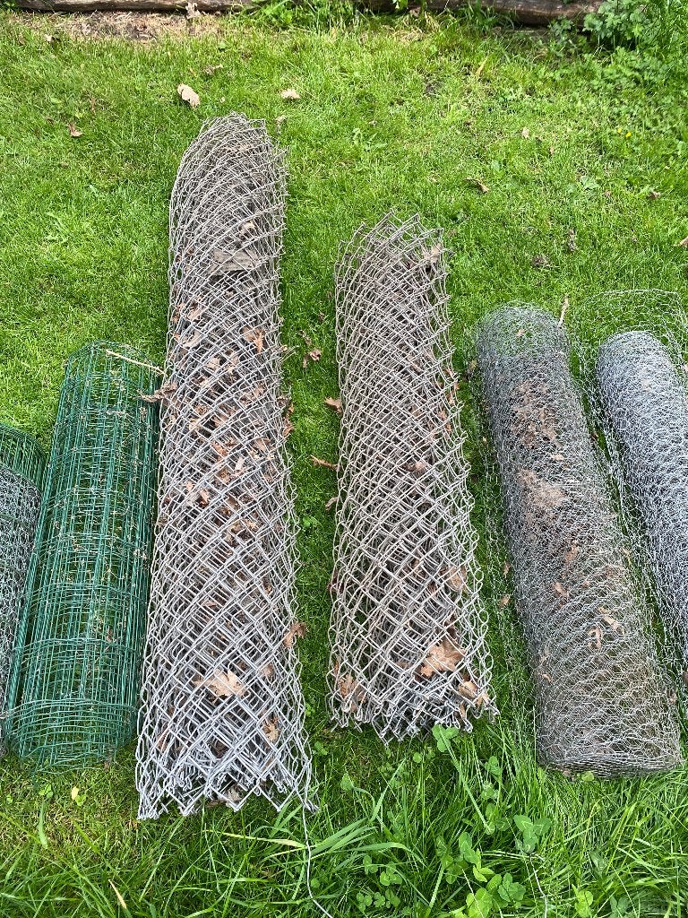 Rollen Gaas/Draad     Goede kwaliteit!, Tuin en Terras, Gaas en Draad, Ophalen, Zo goed als nieuw, 20 meter of meer, Gaas