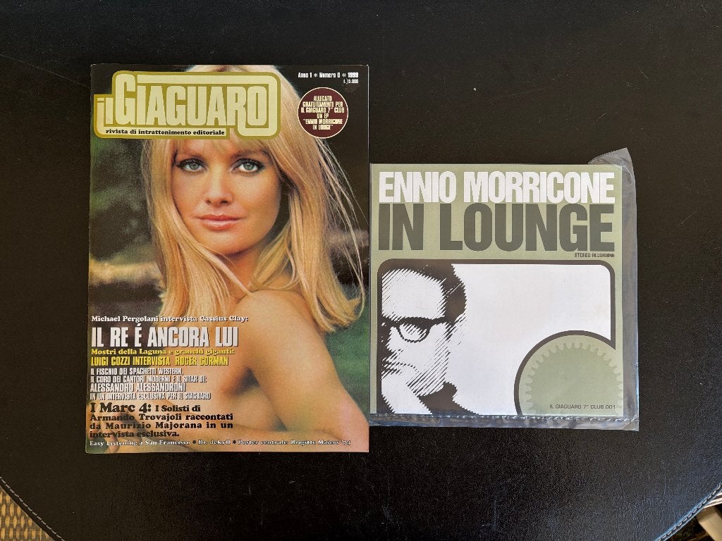Ennio Morricone - In Lounge + Tijdschrift - 1999, Cd's en Dvd's, Ophalen of Verzenden, Nieuw in verpakking, Jazz en Blues