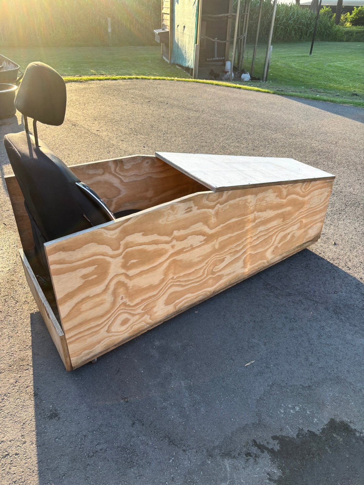 Game Seat – Sim Racing – Op wielen – Zelfbouw, Ophalen, Gebruikt, 1 speler, Vanaf 3 jaar