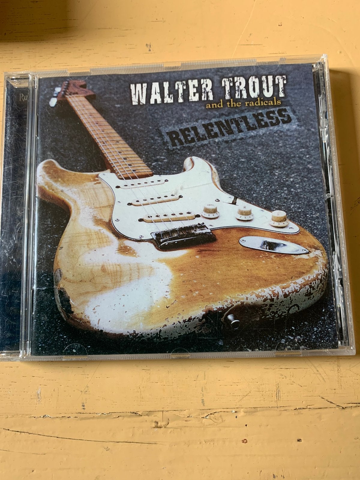 Walter Trout Relentless.  Incl  handtekening!, Ophalen of Verzenden, Zo goed als nieuw