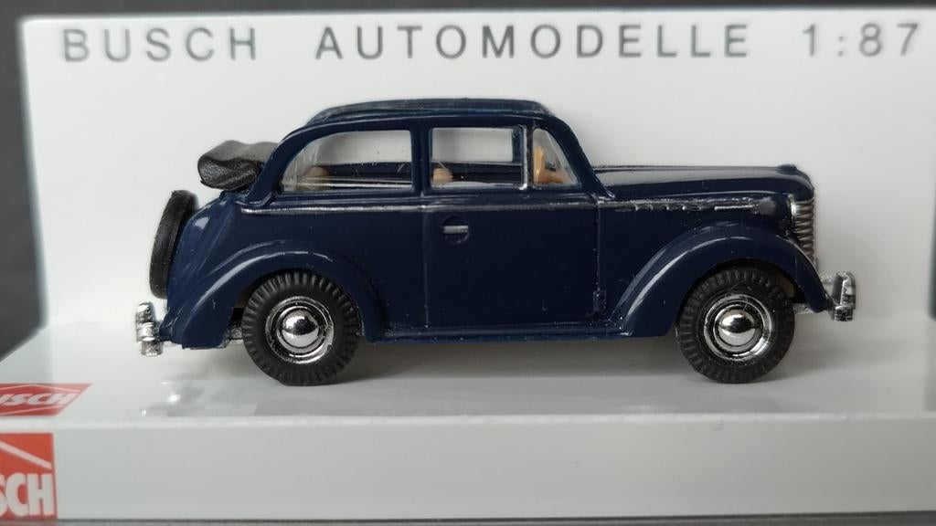 Opel Olympia 1938 1:87 H0 Busch Pol, Overige merken, Busch Gmbh, Auto, Verzenden