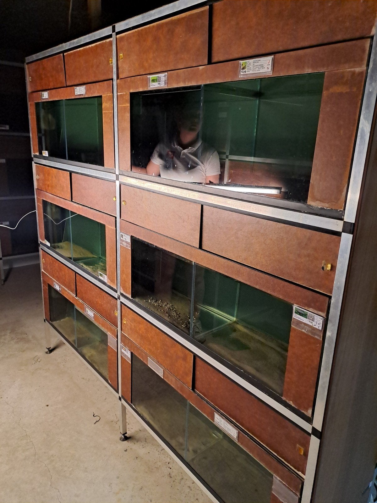 Aquariumstelling, Dieren en Toebehoren, Vissen | Aquaria en Toebehoren, Ophalen, Zo goed als nieuw
