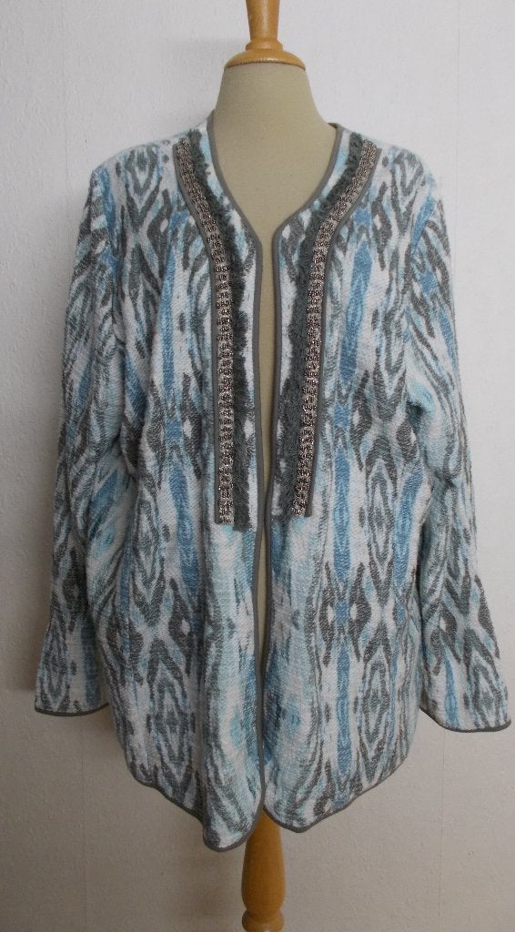Apart katoenen vest/top van Via Appia Due! 50, Bruin, Verzenden, Maat 46/48 (XL) of groter, Zo goed als nieuw