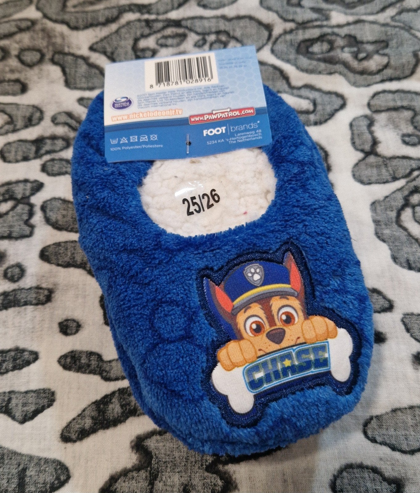 Nieuwe PAW Patrol Chase Sloffen / Spaanse Sloffen - Maat 25-, Ophalen of Verzenden, Nieuw