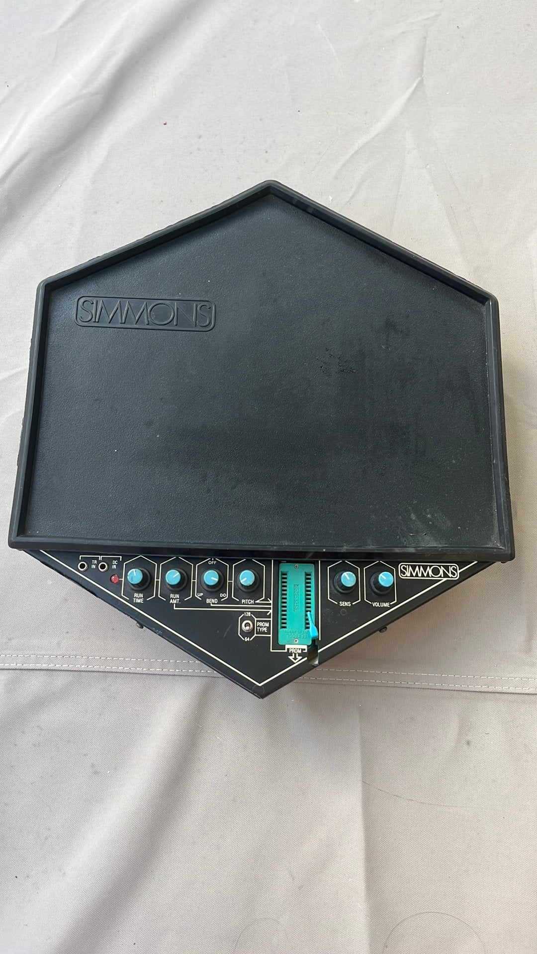 Vintage 80s simmons SDS1 electronic tom tom drum., Ophalen of Verzenden, Gebruikt, Drumcomputer