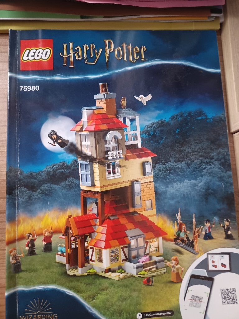 Lego Harry Potter 75980 Attack on the Burrow, Compleet, Lego, Harry Potter, Ophalen of Verzenden