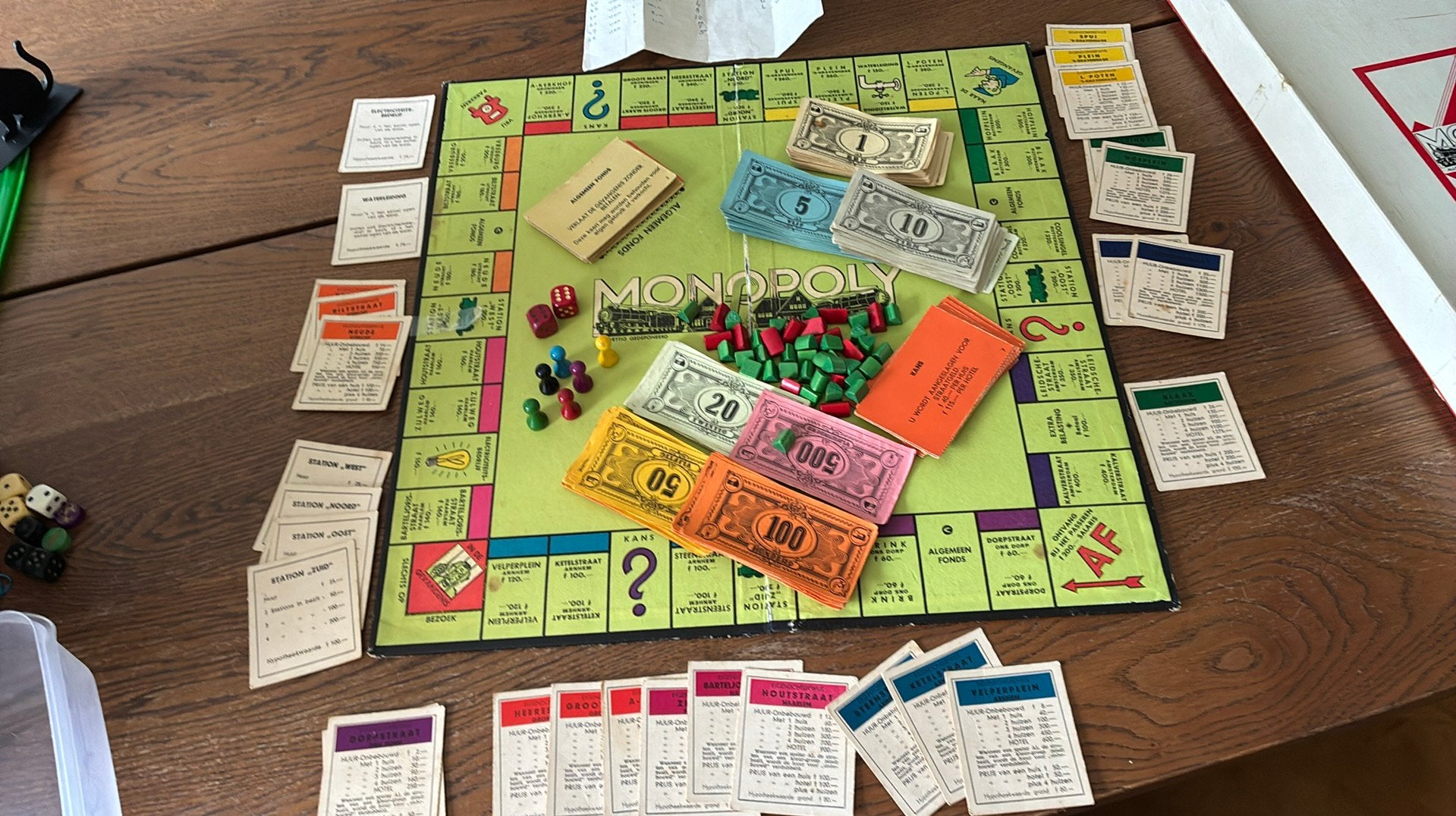 Monopoly Vintage, Hobby en Vrije tijd, Gezelschapsspellen | Bordspellen, Drie of vier spelers, Ophalen of Verzenden, Gebruikt