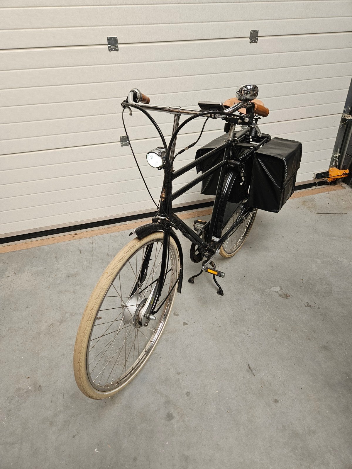 Zwarte elektrische fiets merk Achielle, Fietsen en Brommers, Overige merken, Gebruikt, Ophalen of Verzenden, 51 tot 55 cm