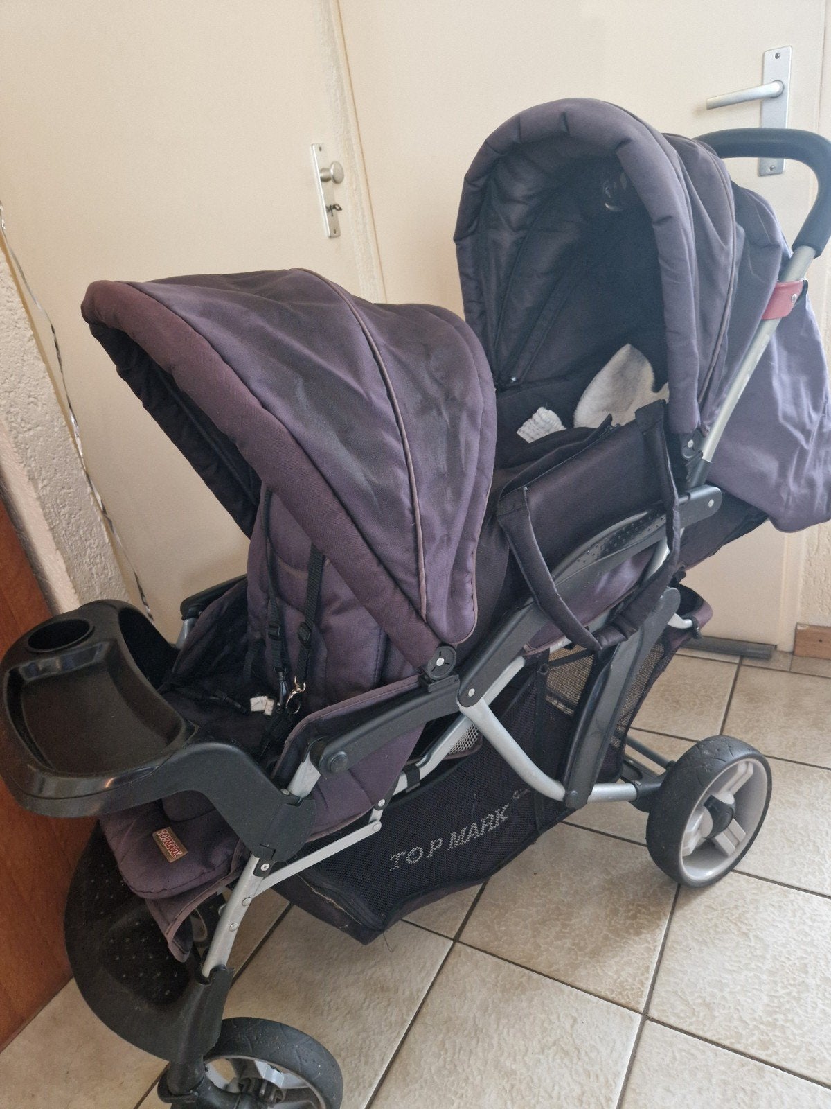 buggy top mark  2 kinderen, Ophalen, Gebruikt, Kinderwagen of Buggy