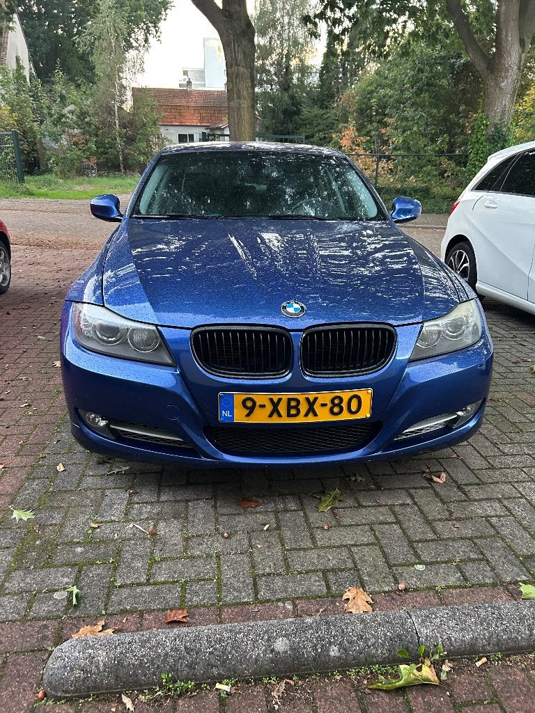 BMW 2011 Blauw 335D, Auto's, Automaat, Dealer onderhouden, Achterwielaandrijving, Zwart