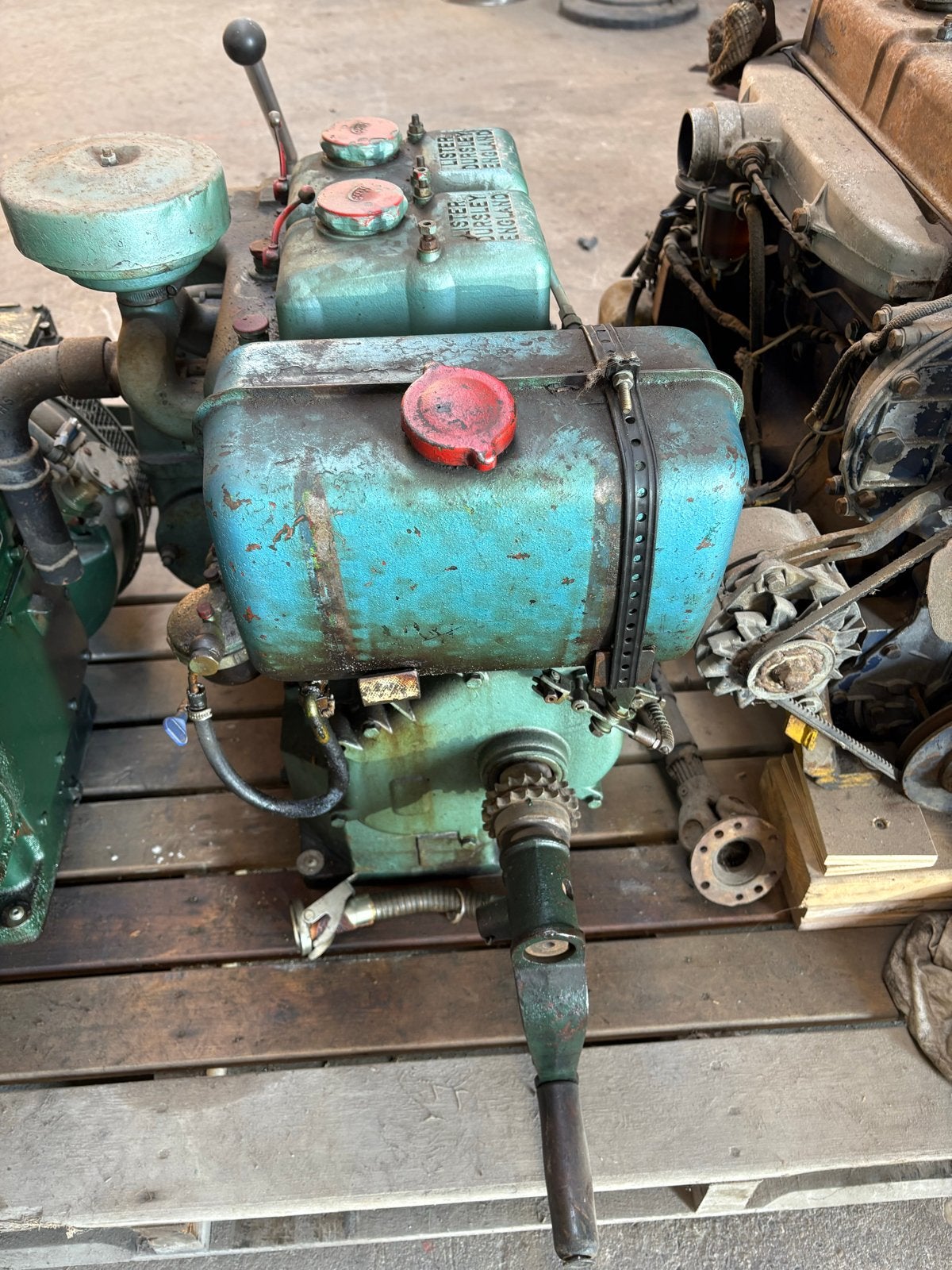 Lister LD2 7HP Dieselmotor - Vintage Scheepsmotor, Watersport en Boten, Ophalen of Verzenden