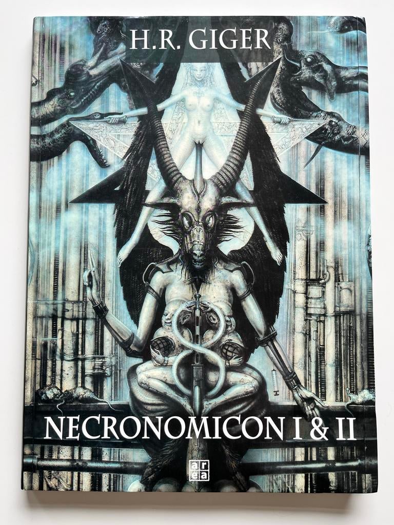 H.R. Giger Necronomicon I & II Kunstboek, Verzenden, Zo goed als nieuw, Overige onderwerpen