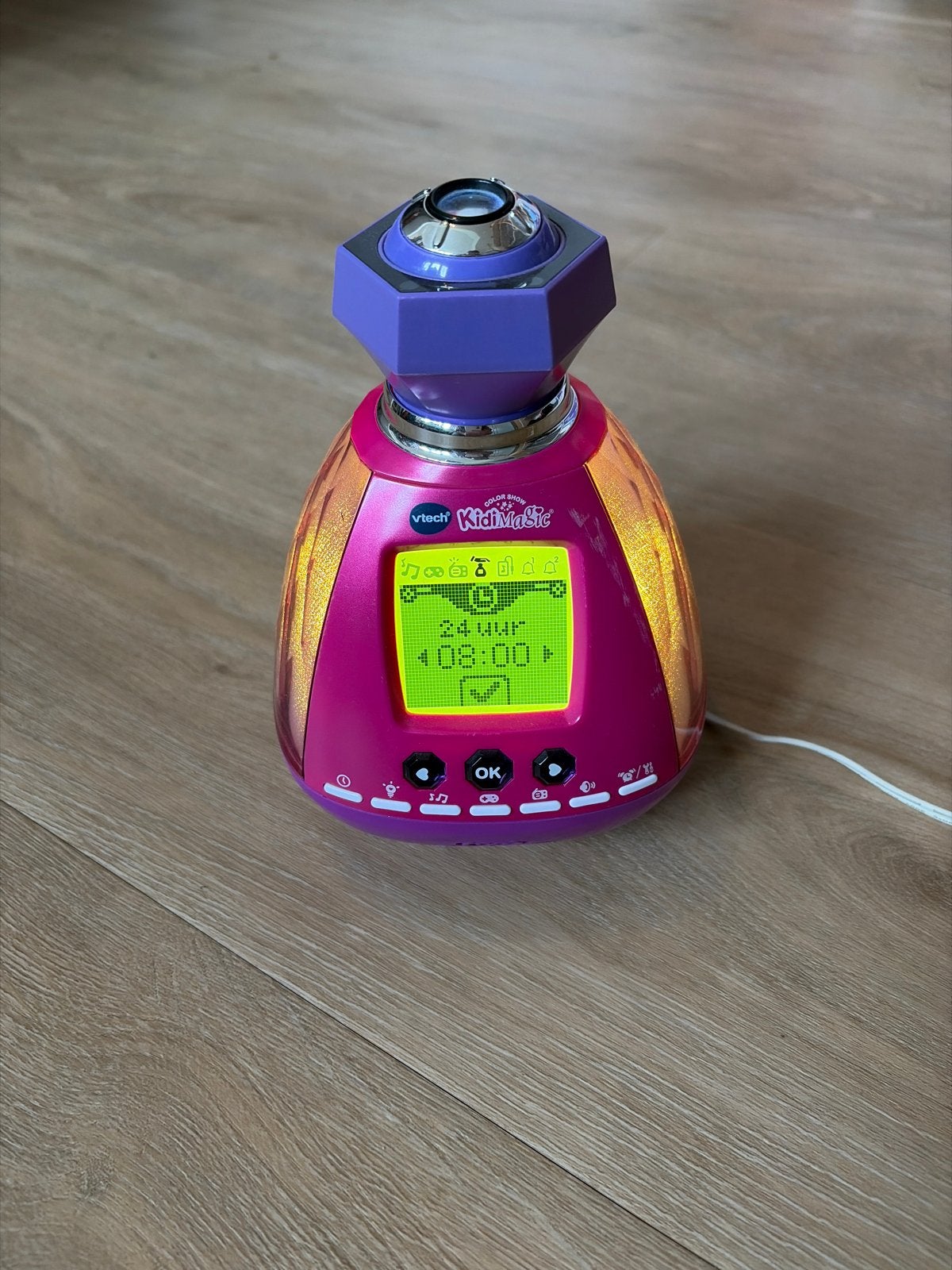 VTech KidiMagic Color Show - Wekker, Projector & Spellen, Ophalen, Gebruikt