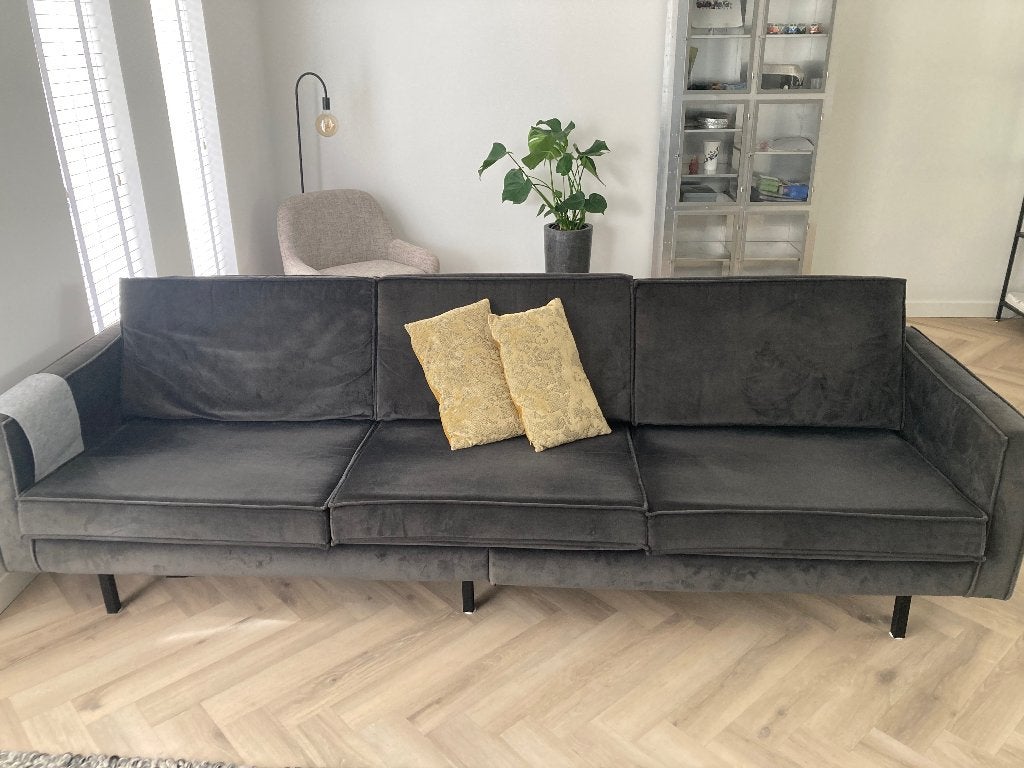 Bank, Ophalen, 250 tot 300 cm, 75 tot 100 cm, Zo goed als nieuw