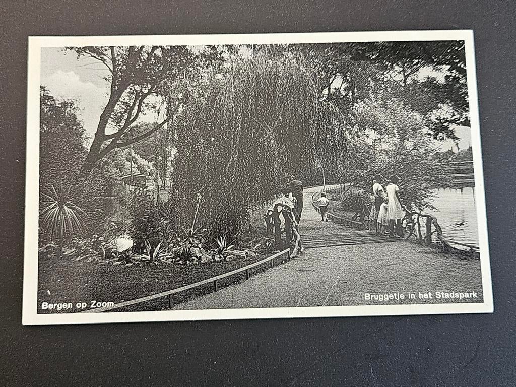 Ansichtkaart Anton van Duinkerken Park Bergen op Zoom, Ophalen of Verzenden