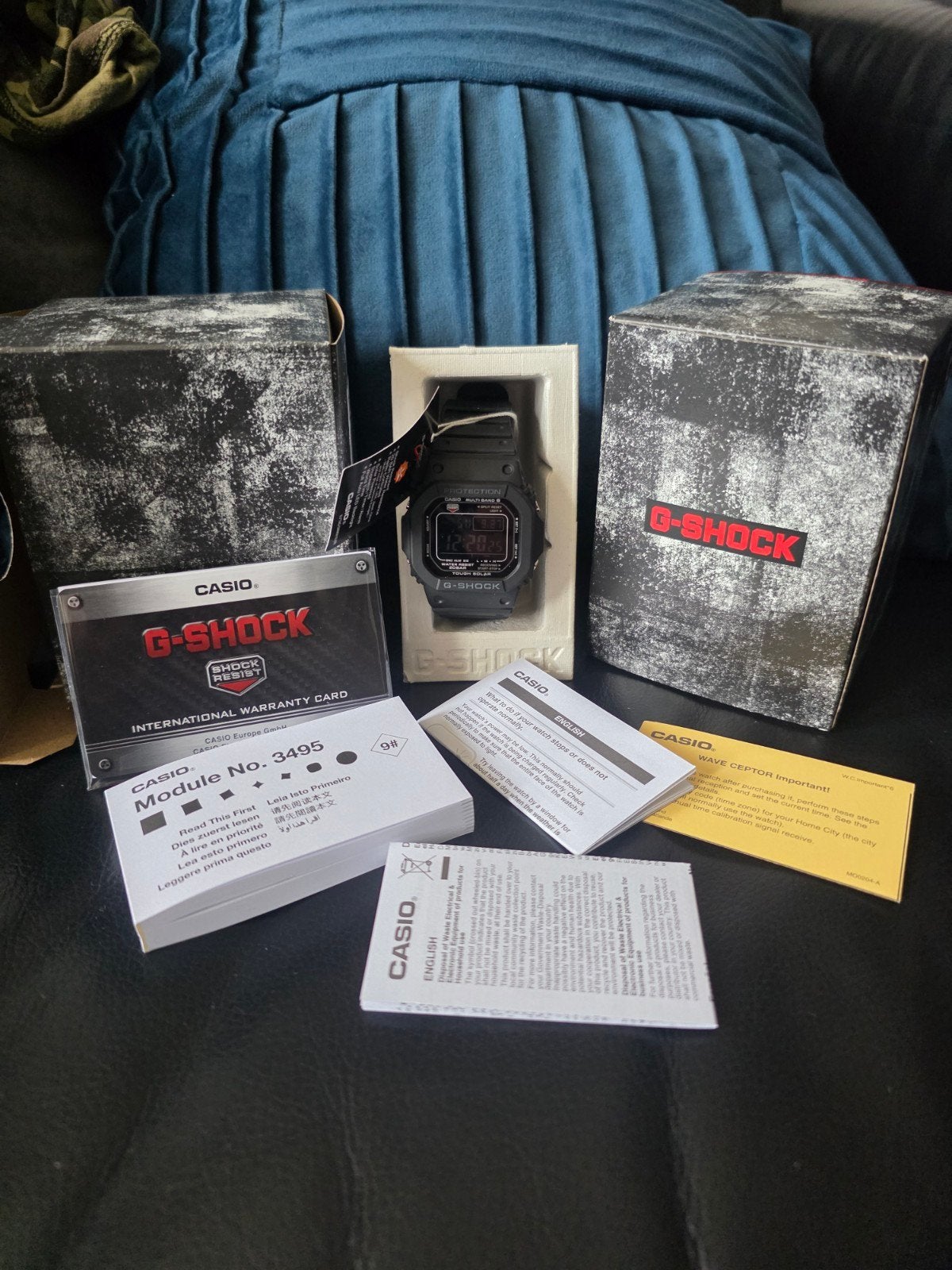 CASIO G-Shock GW-M5610U-1BER-NIEUW, Casio, Kunststof, Polshorloge, Nieuw