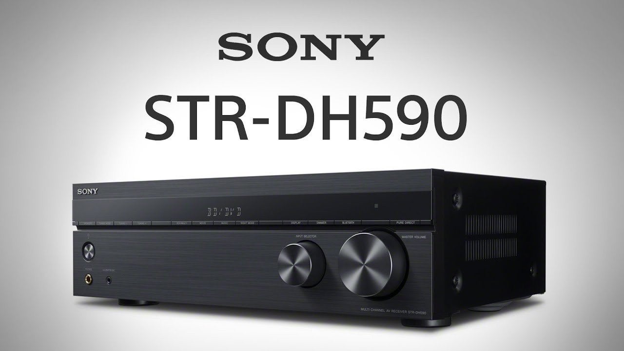 Sony STR-DH590 AV-receiver - 5.1-kanaals surround sound