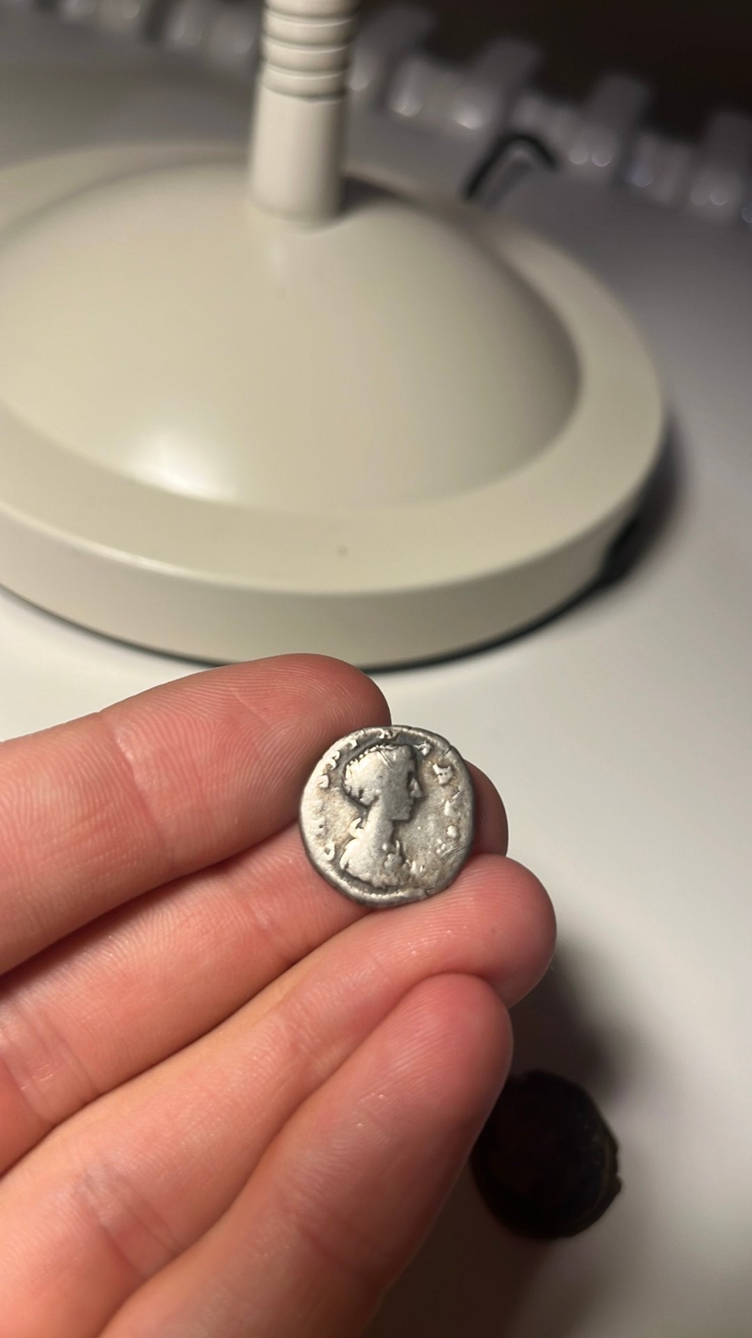 Denarius Crispina, Ophalen of Verzenden, Italië, Losse munt, Zilver