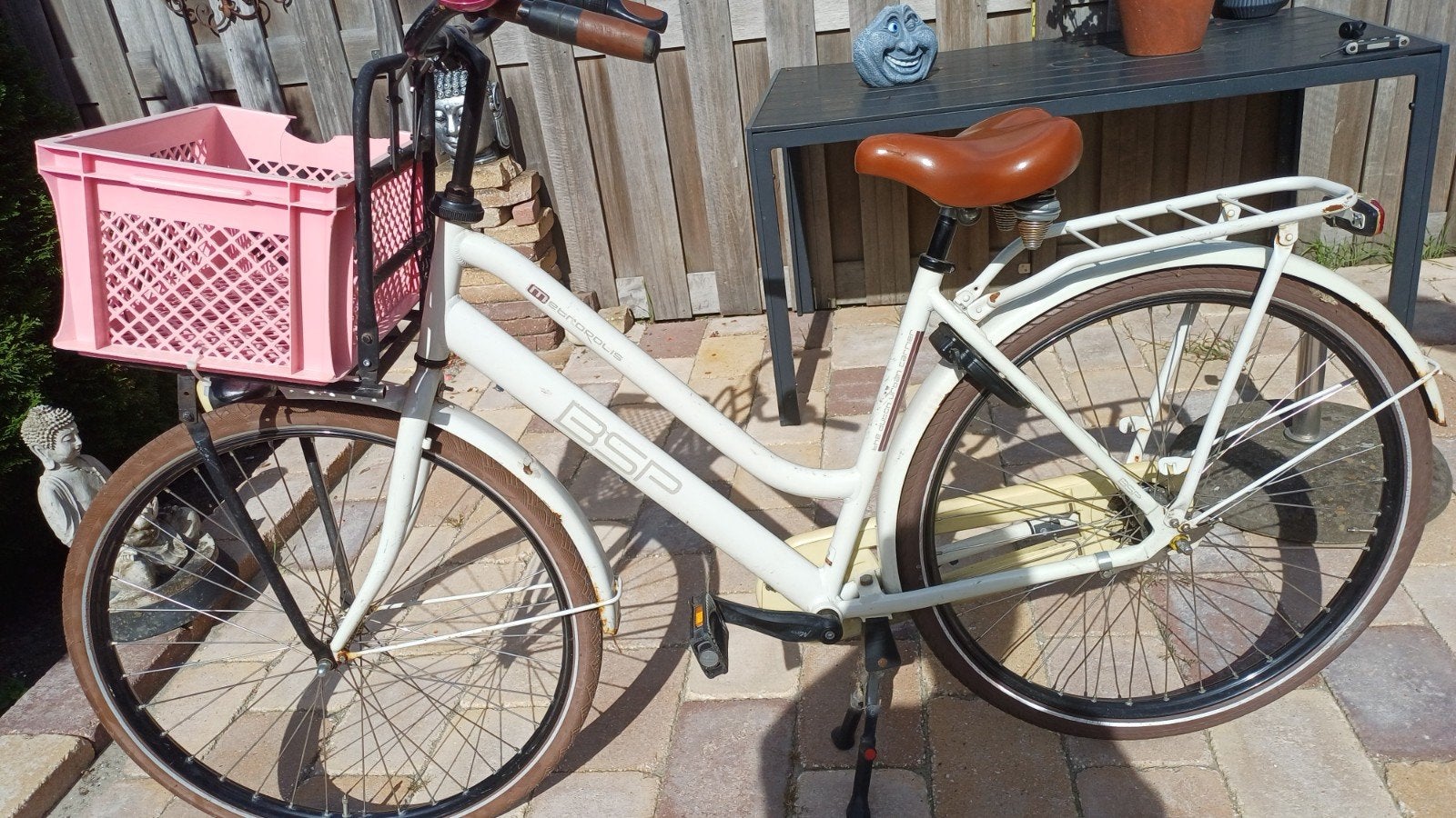 Dames fiets   BSP, Fietsen en Brommers, Ophalen, Gebruikt, Overige merken, Versnellingen