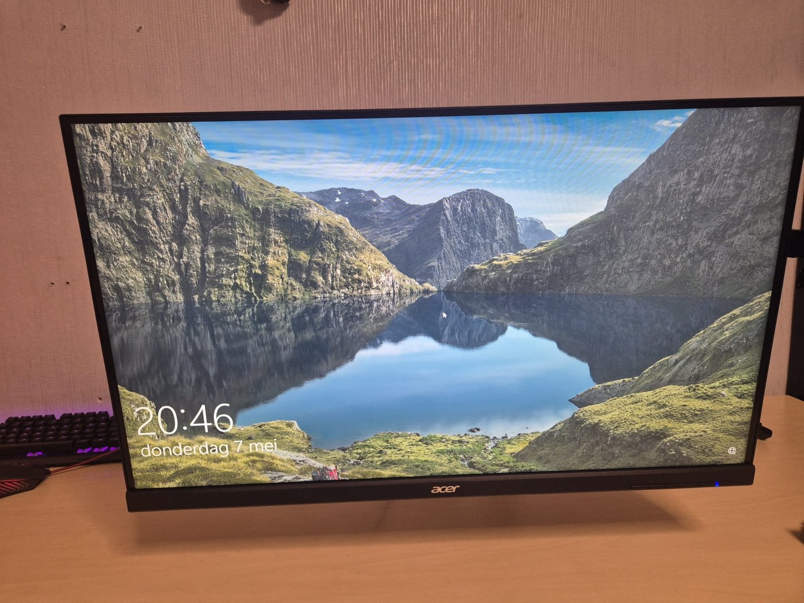 Acer K2 Series 27 inch Full HD monitor, Full HD, Ophalen of Verzenden, Zo goed als nieuw, LED