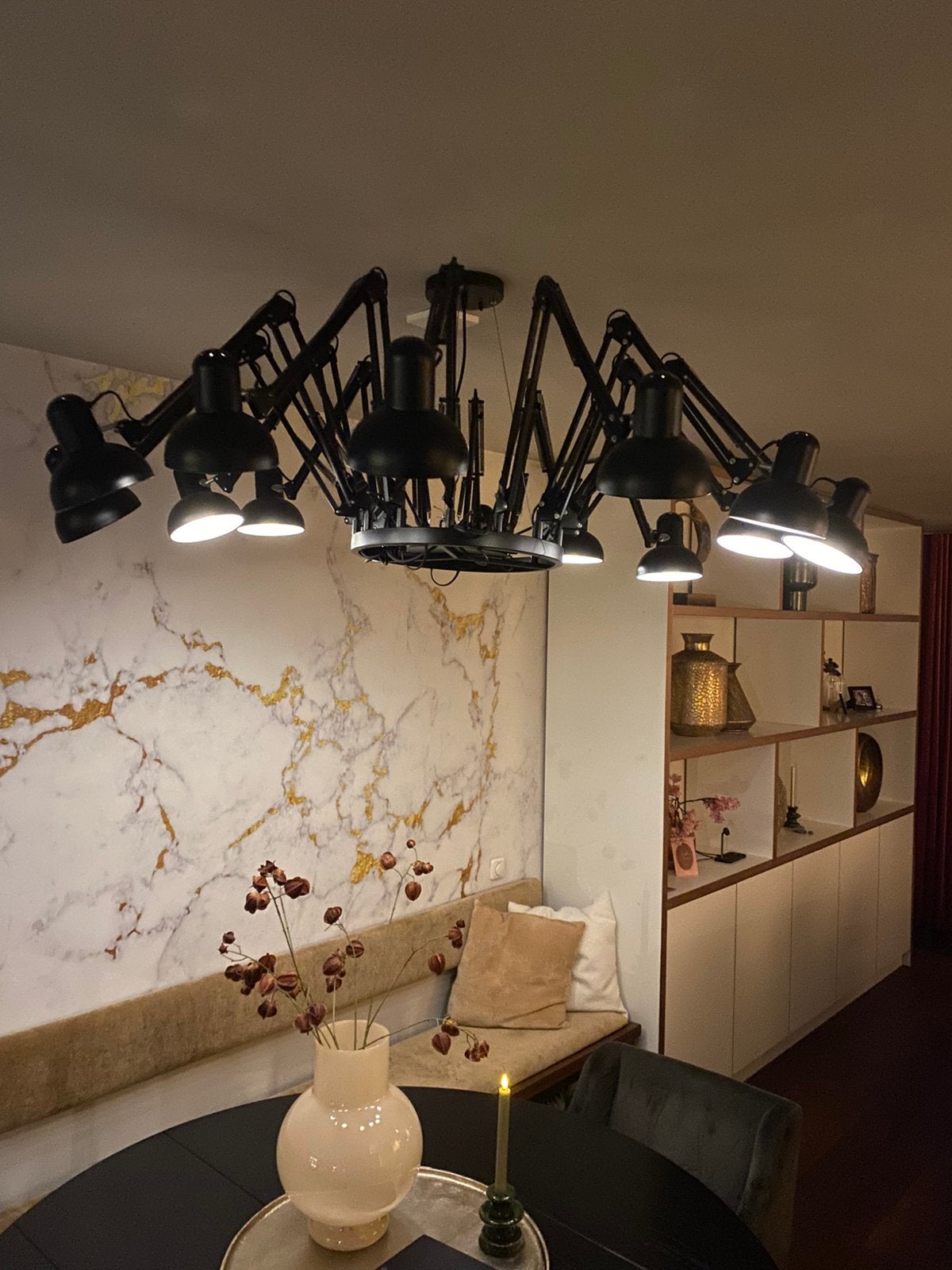 Unieke industriele hanglamp, Ophalen of Verzenden, Zo goed als nieuw