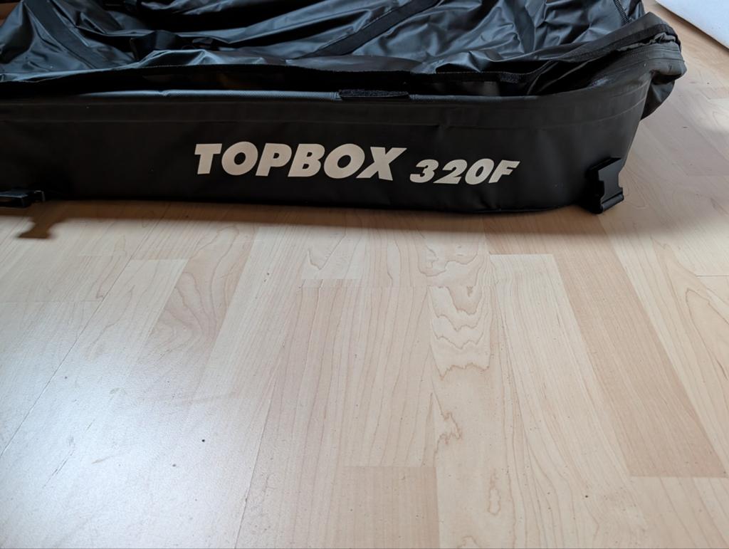 TOPBOX 320F Dakkoffer - Compact en Opvouwbaar, Ophalen, Gebruikt