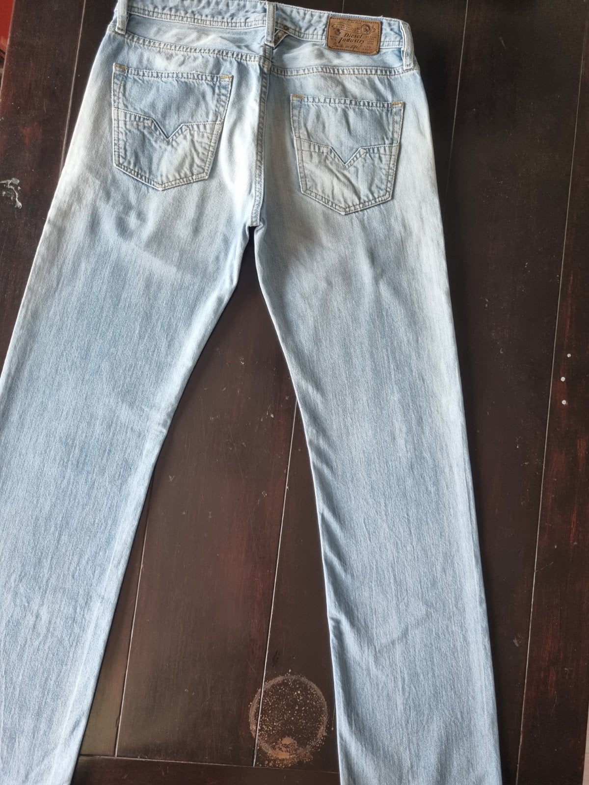 CLASSIC DIESEL LARKEE 3D REGULAR STRAIGHT JEANS SIZE 31/32, Kleding | Heren, Spijkerbroeken en Jeans, Ophalen of Verzenden, Zo goed als nieuw