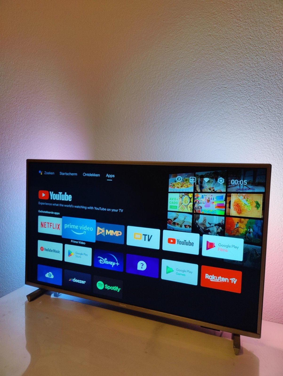 Philips Ambilight 32PFS6908 – 32 inch Full HD Smart TV, Ophalen, Philips, LED, 50 Hz