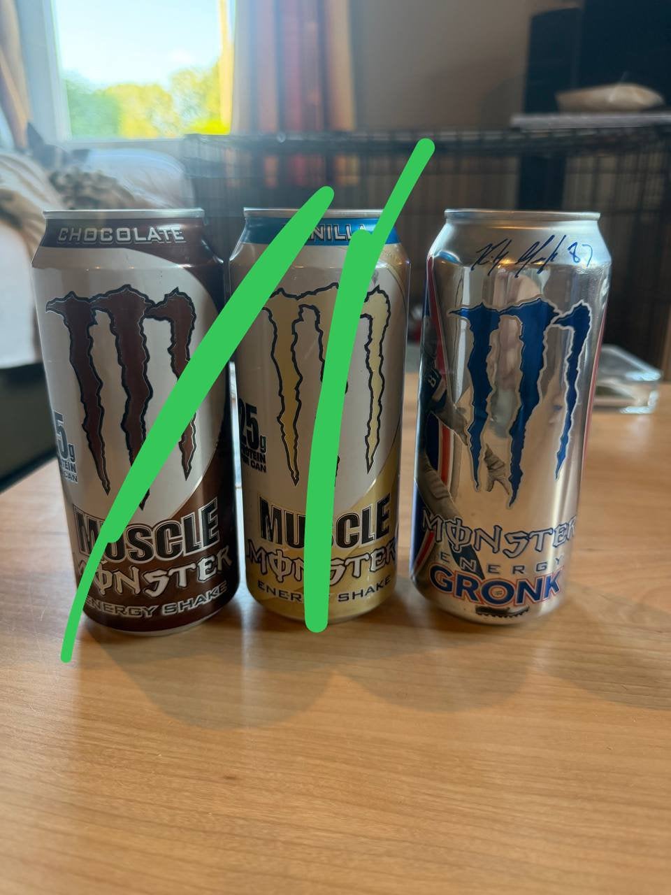 Monster Energy empty Gronk 2016, Ophalen, Zo goed als nieuw, Overige