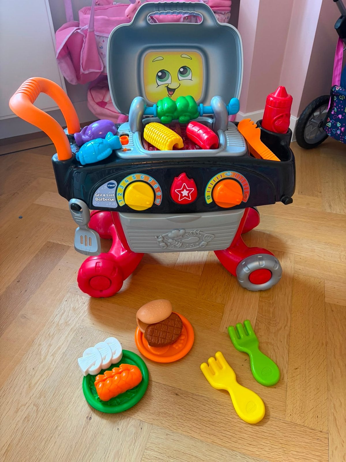 VTech Grill & Leer Barbecue Speelset, Ophalen, Zo goed als nieuw, Jongen of Meisje