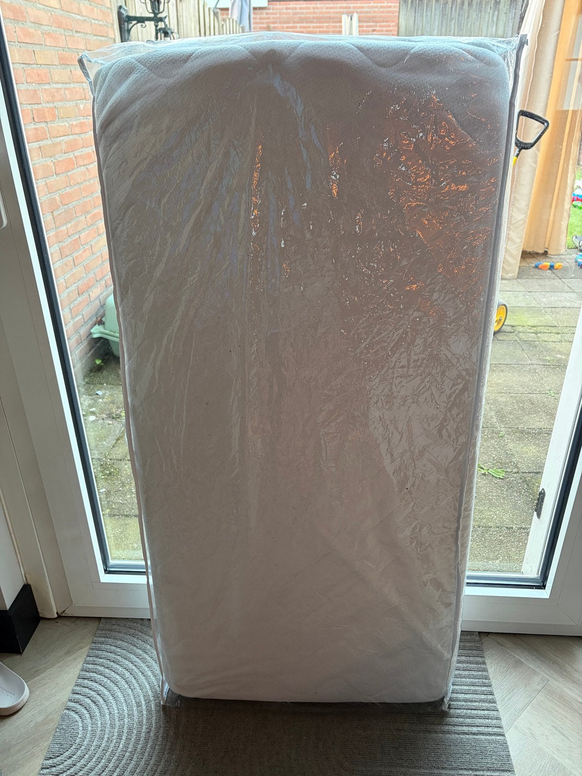 Aerosleep matras ledikant 120x60, Ophalen, Gebruikt, 70 cm of minder, 190 cm of minder