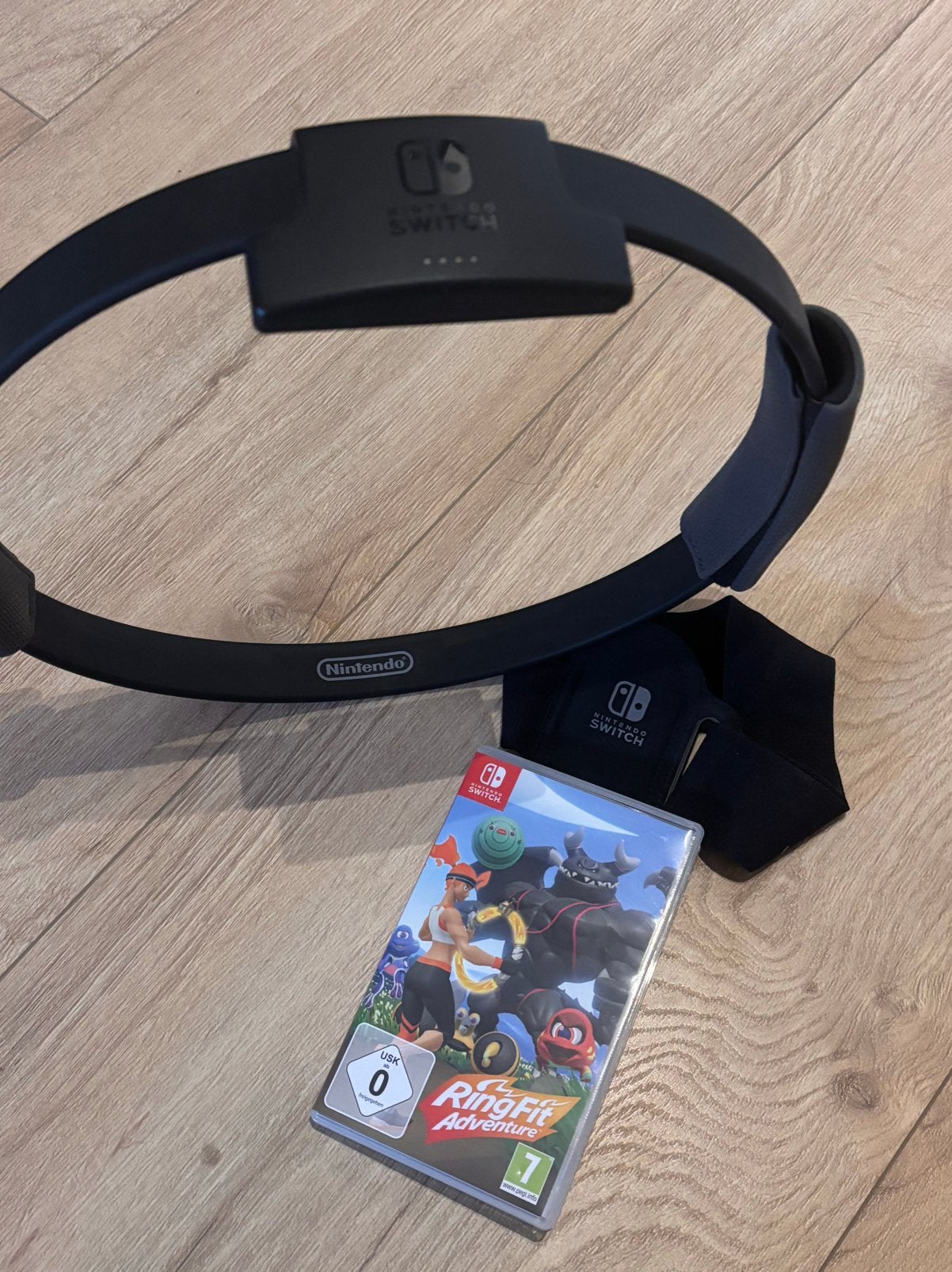Ring Fit Adventure voor de Nintendo Switch 1, Spelcomputers en Games, Ophalen, 1 speler, Zo goed als nieuw, Sport