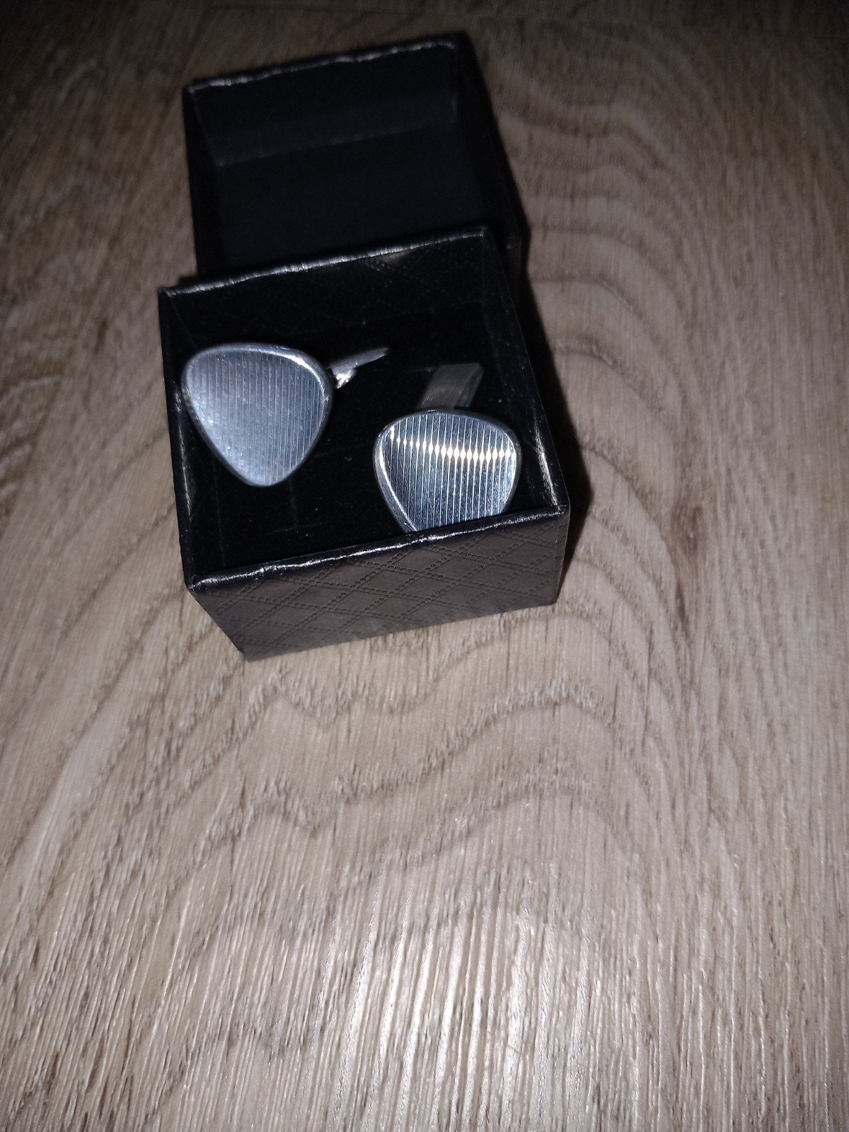 Elegante manchetknopen van echt zilver, Ophalen, Zo goed als nieuw, Zilver