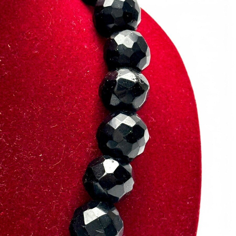 Twee gitten colliers met zilveren sloten, Sieraden, Tassen en Uiterlijk, Ophalen of Verzenden, Zilver, Ketting